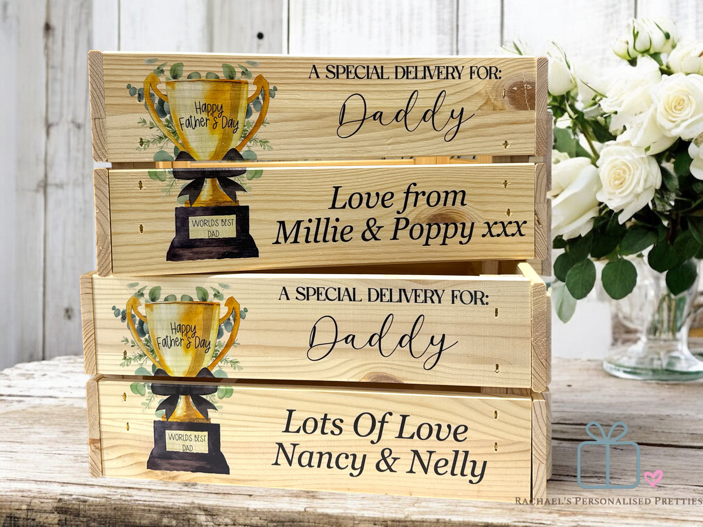 Trophy Fathers Day Crate