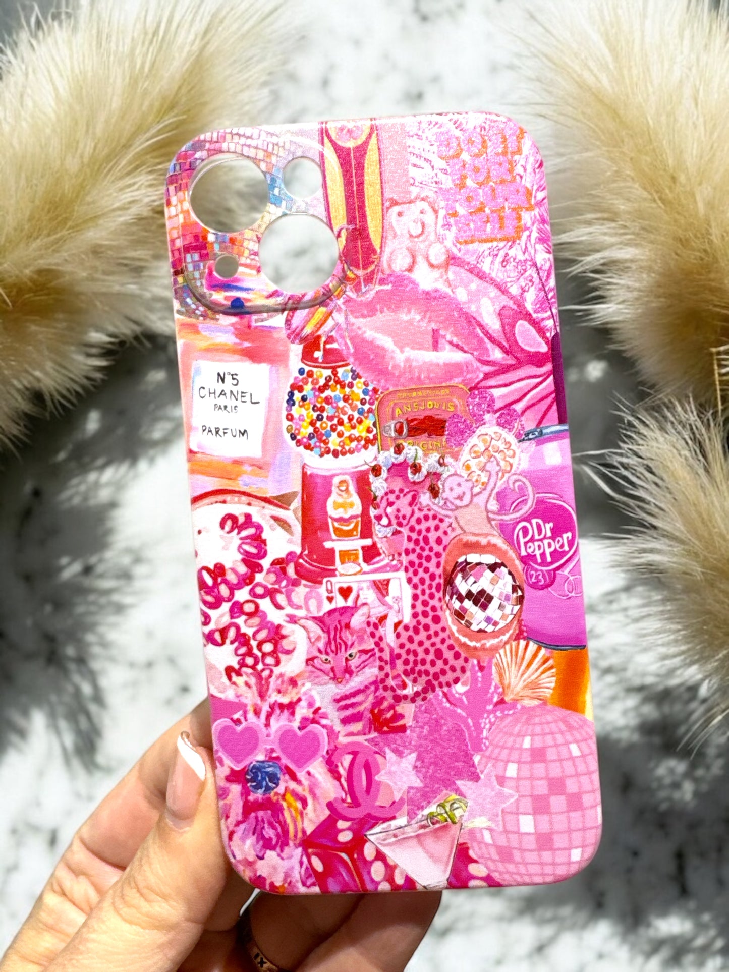 Coquette Style College phone case