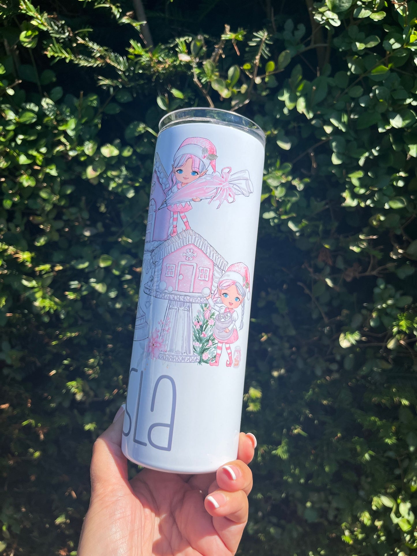 Christmas Snowberry Gingerbread Tumbler image 5