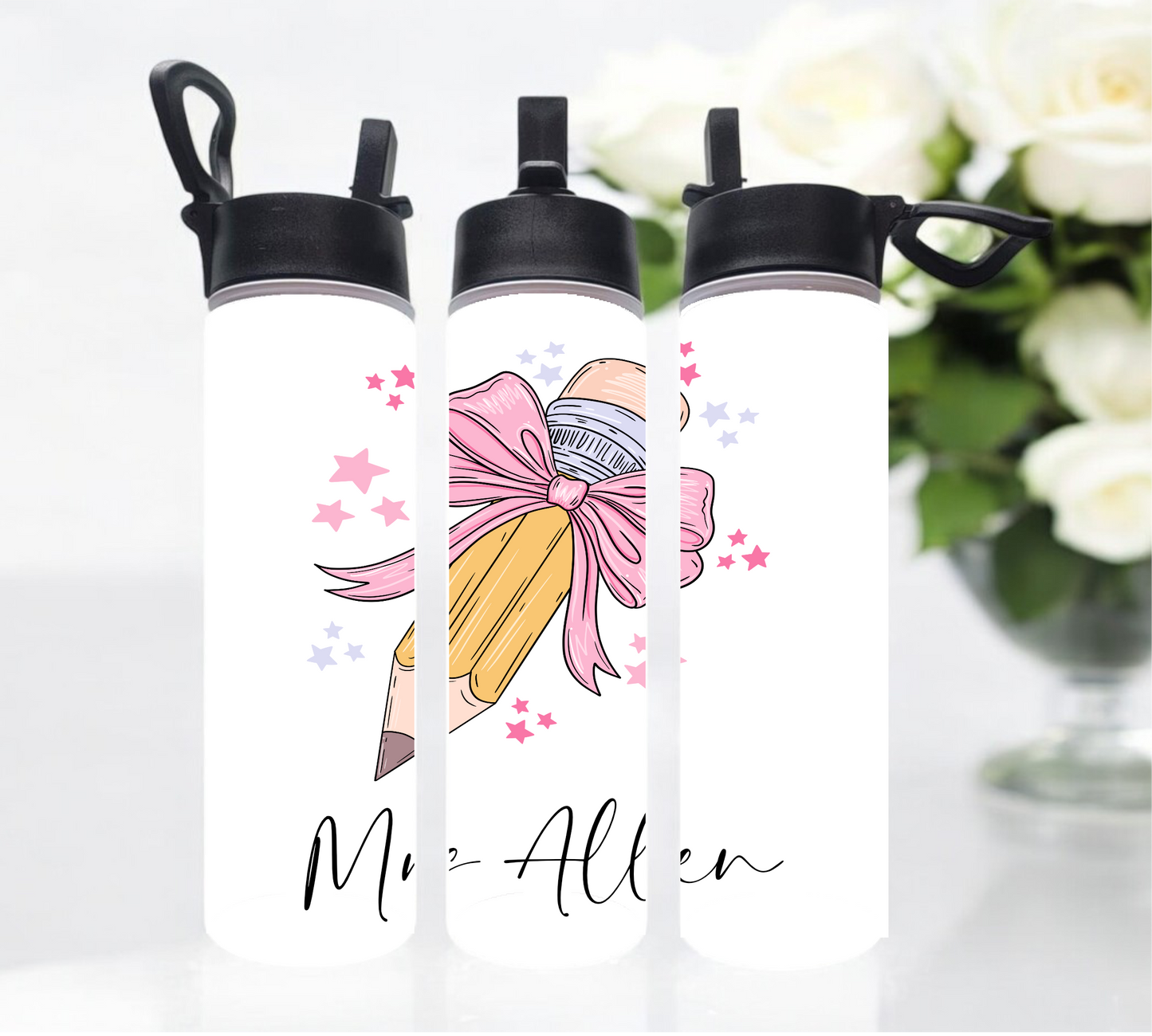 Personalised Teacher Pencil Tumbler