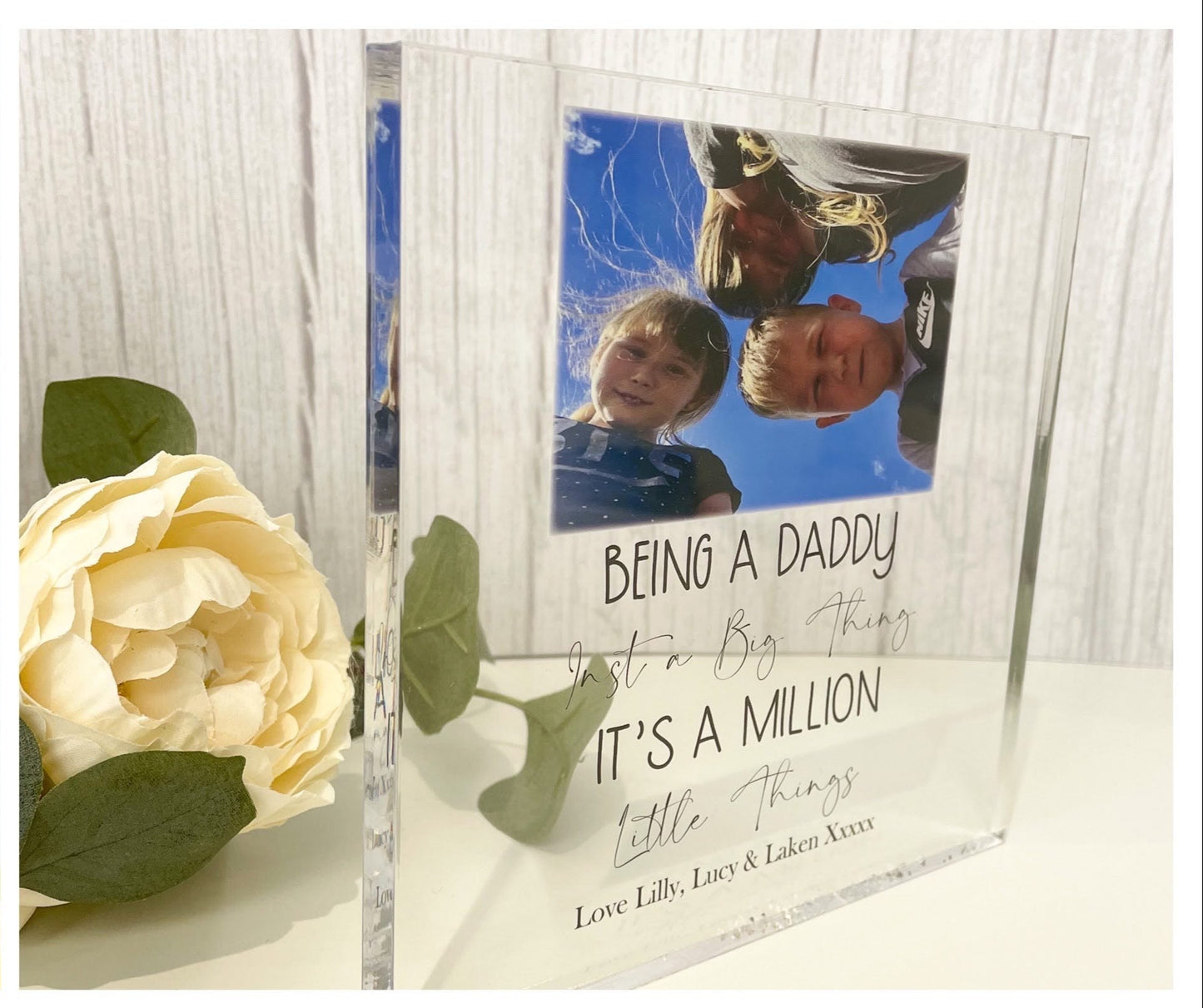 Being a Daddy Photo Block