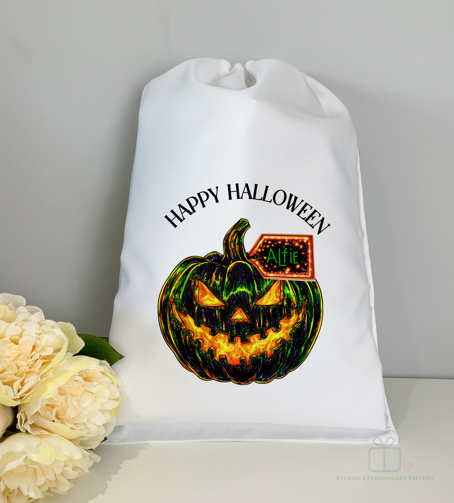 Pumpkin Halloween Sacks