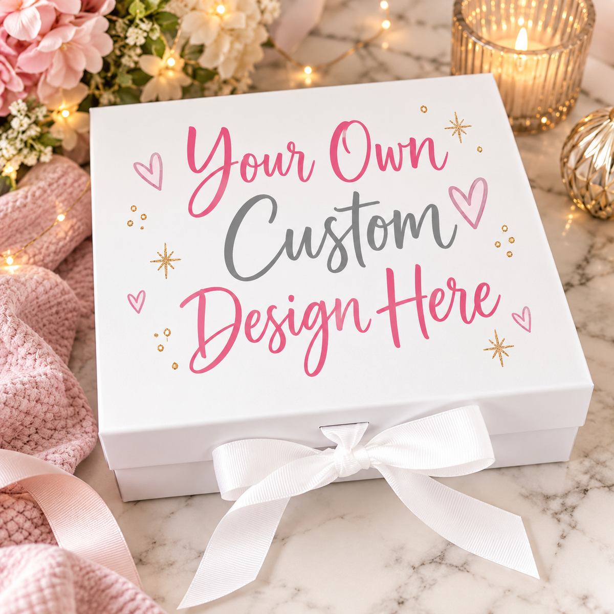 Customer design gift box