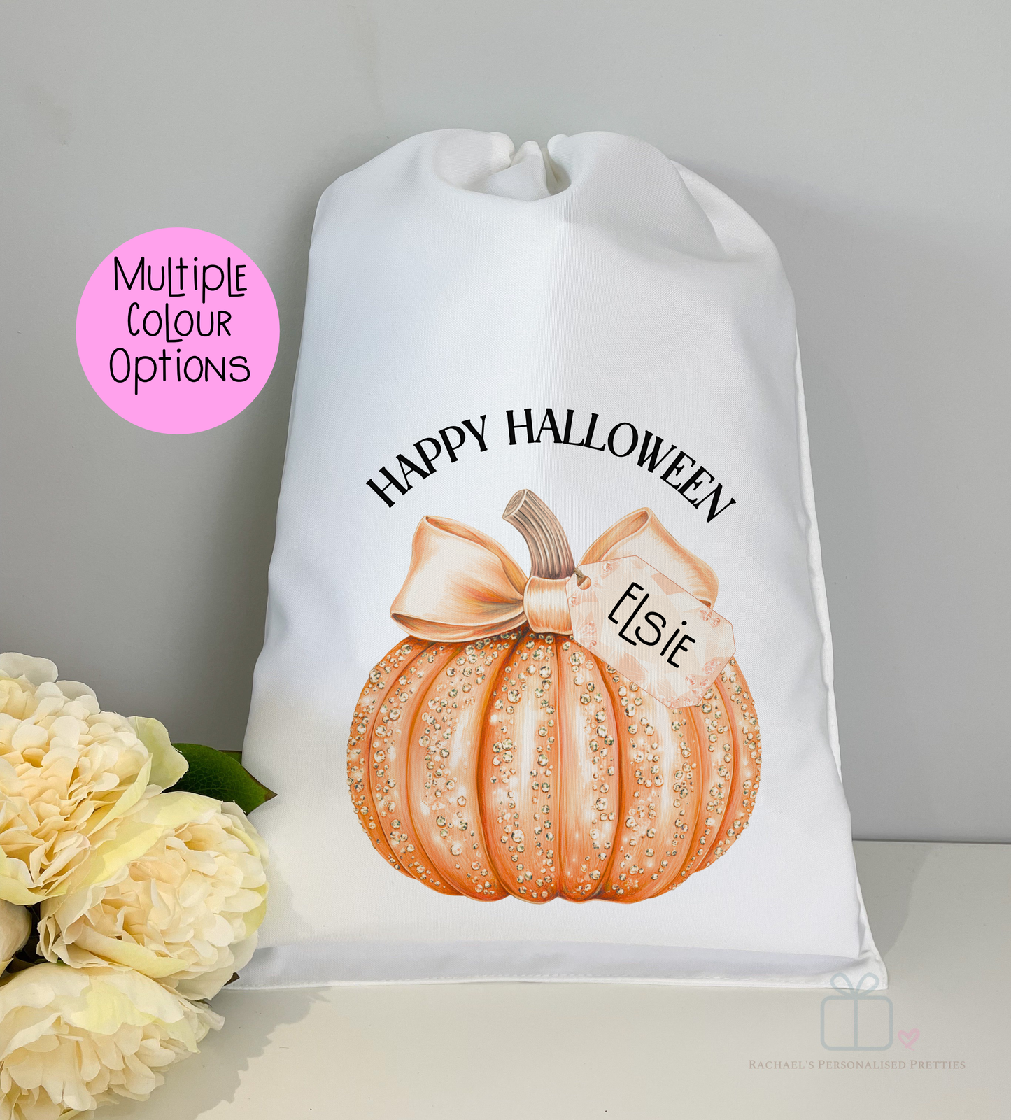Pumpkin Halloween Sacks