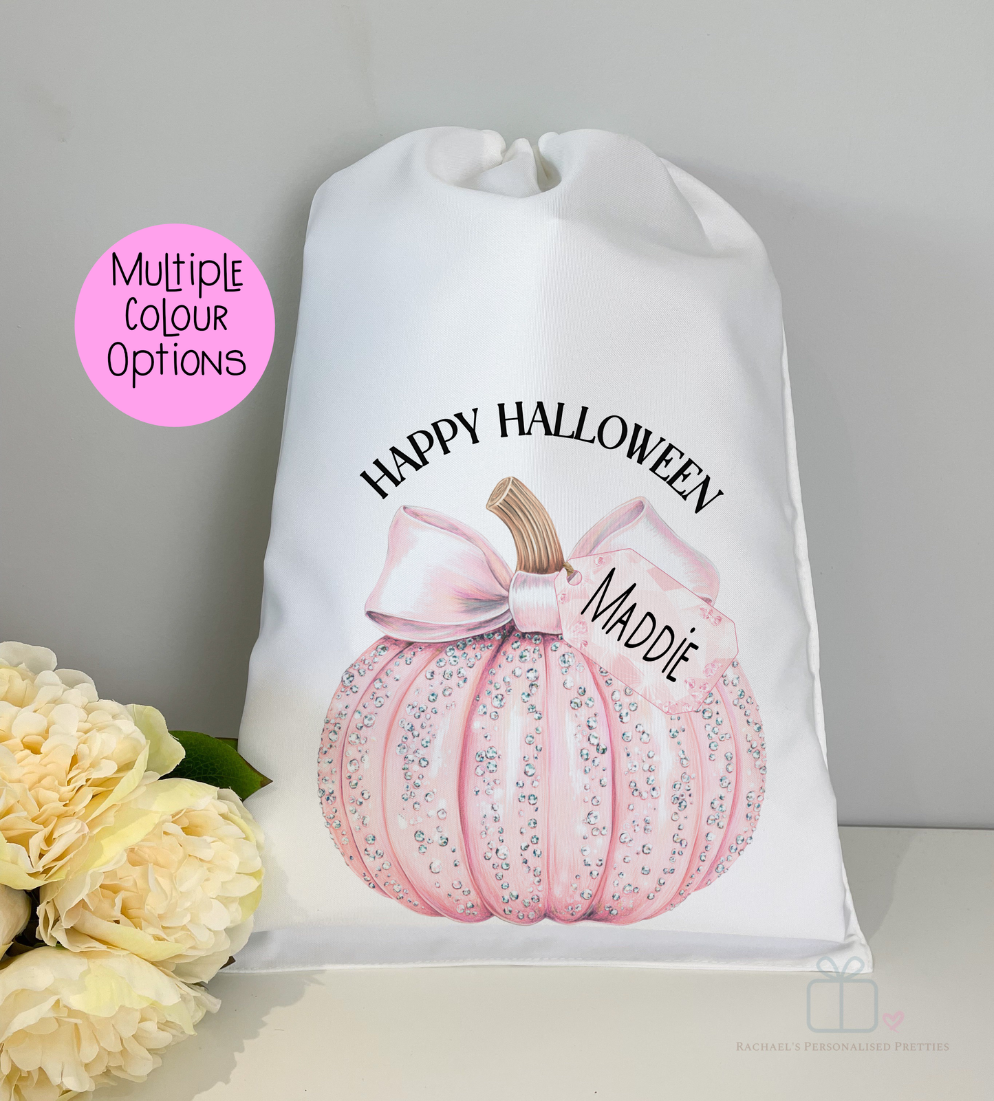 Pumpkin Halloween Sacks