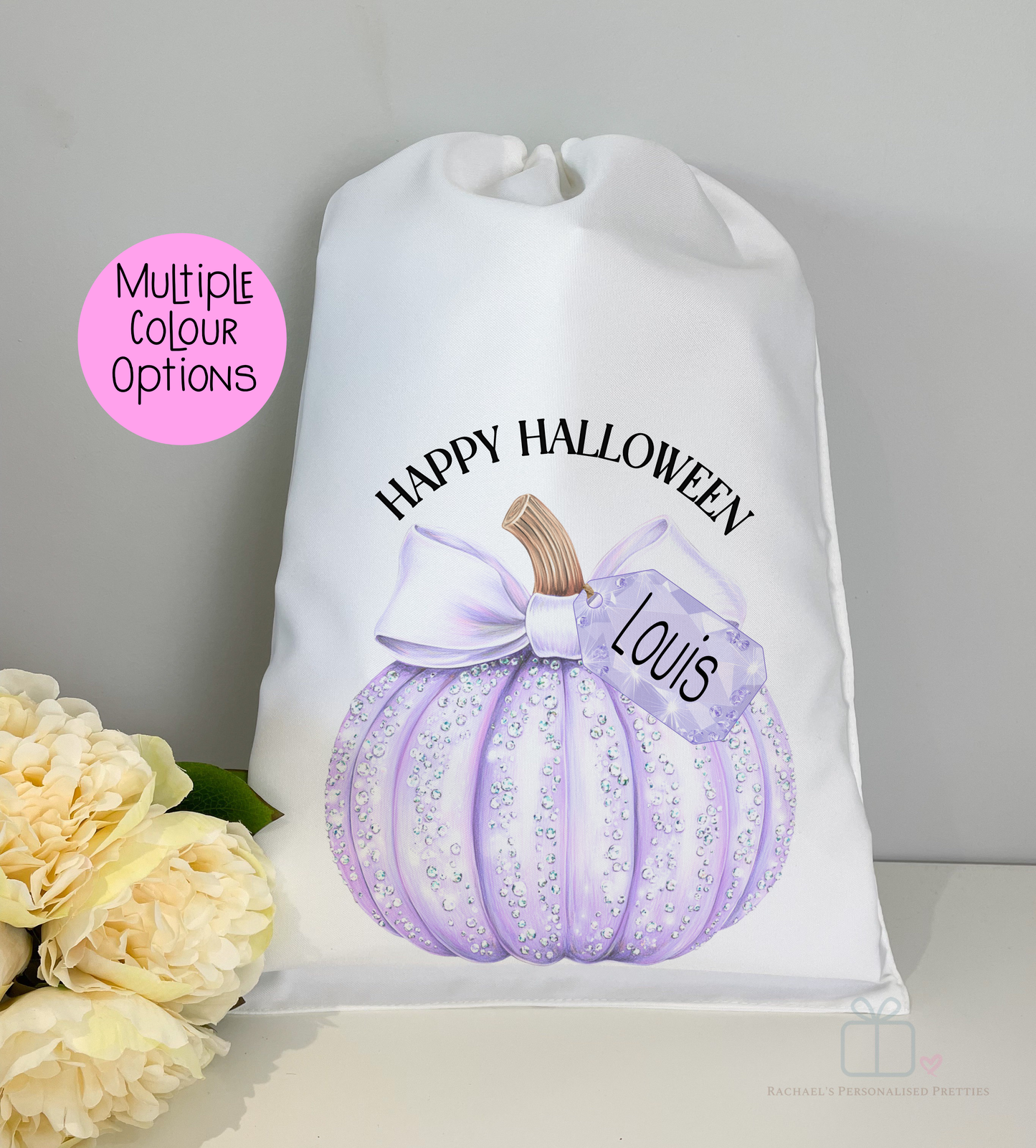 Pumpkin Halloween Sacks