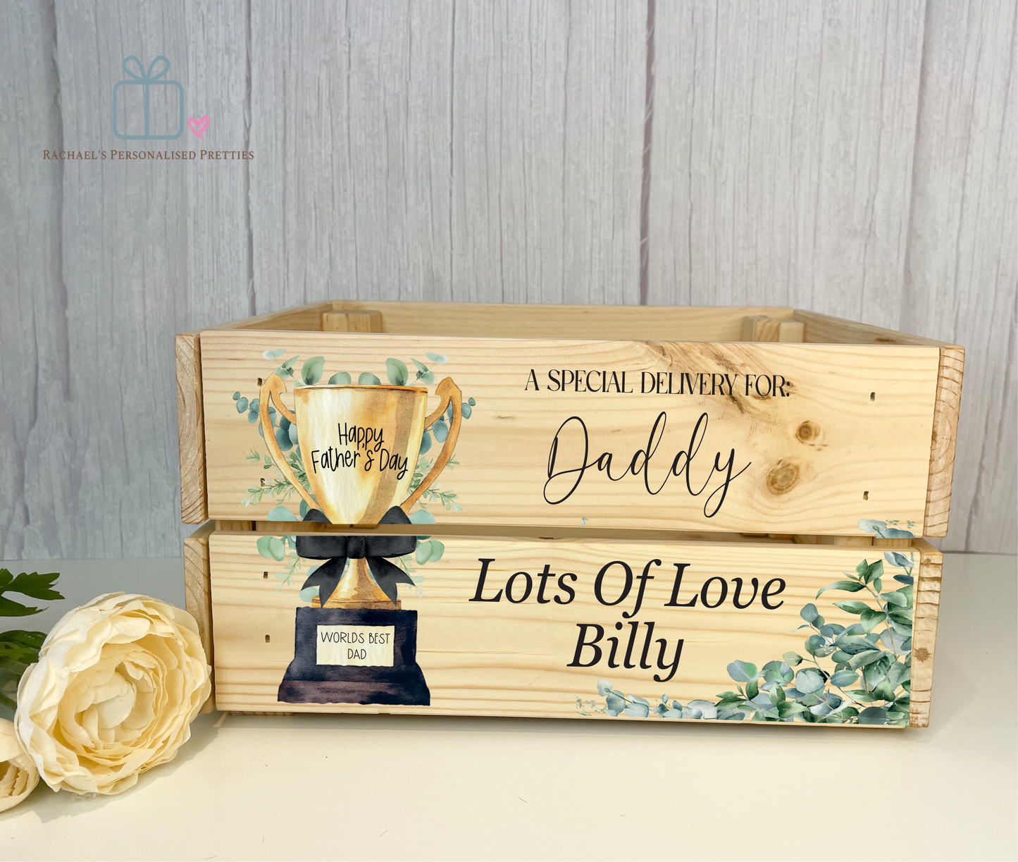 Trophy Fathers Day Crate