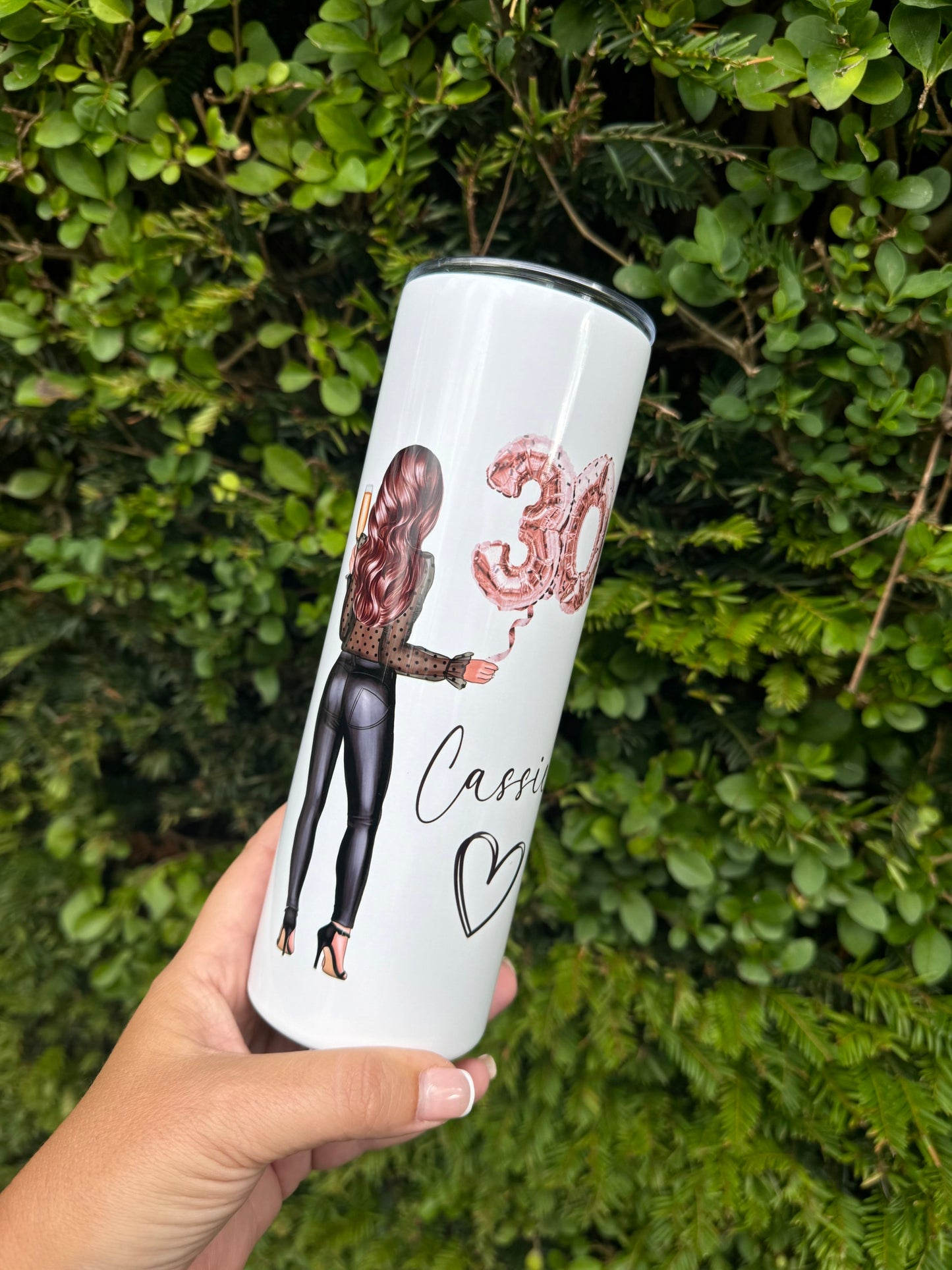 Personalised Birthday Girl Tumbler image 0