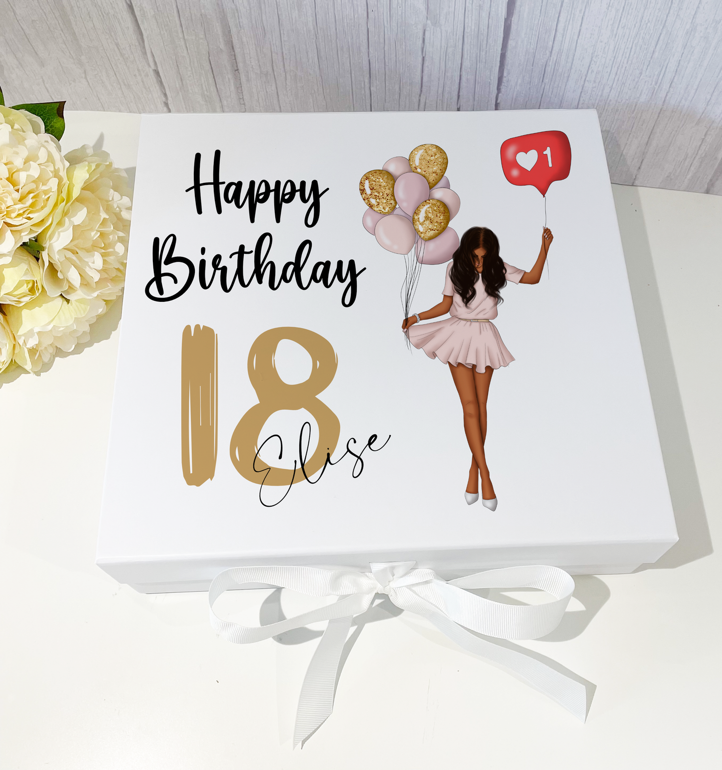 Birthday Girl Birthday Box  image 1