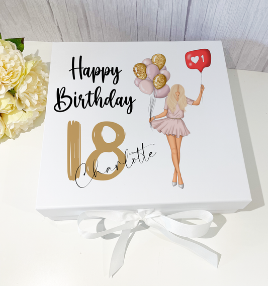 Birthday Girl Birthday Box  image 0