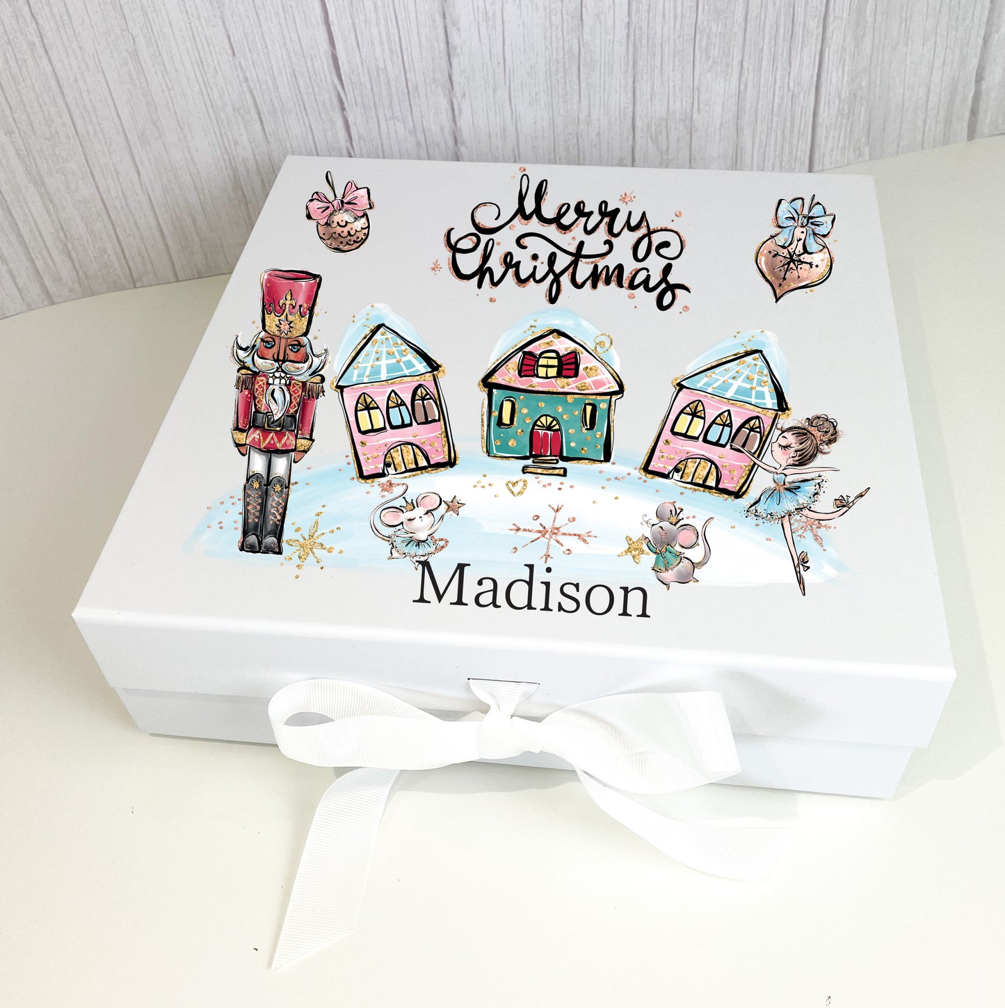 Personalised Christmas Scene Gift Box   image 0