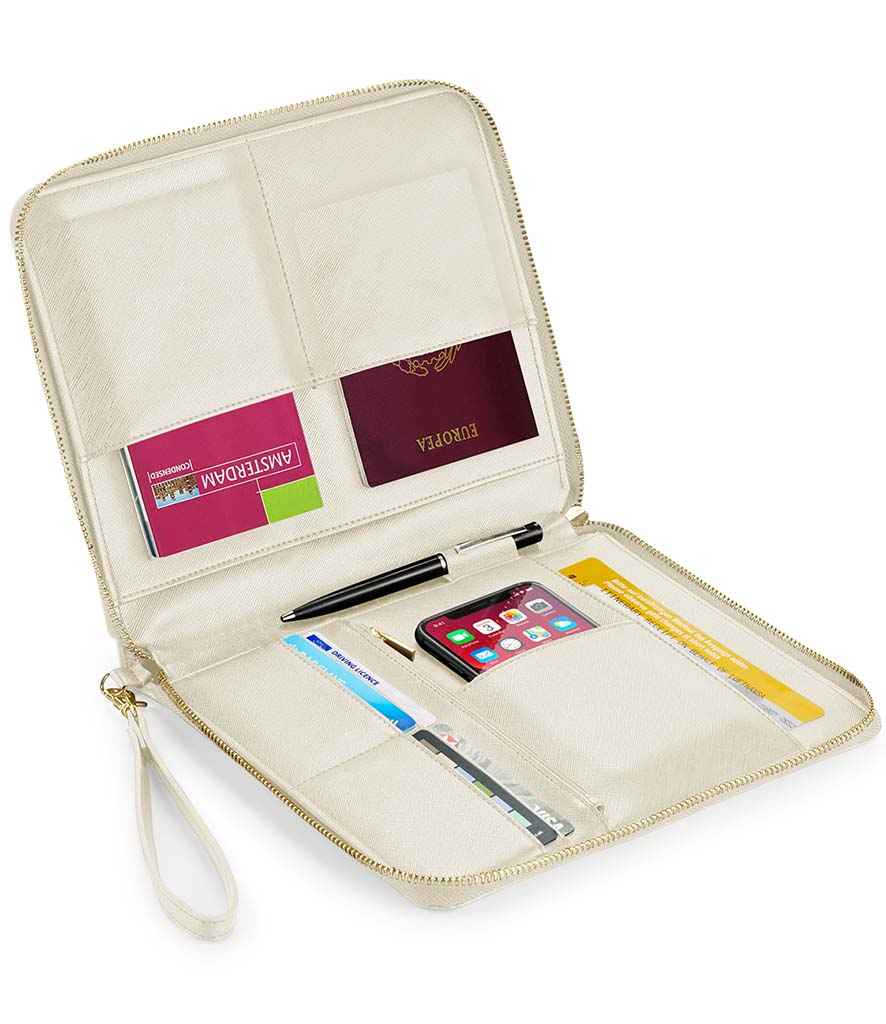 Large Travel Wallet Colourful Map image 2