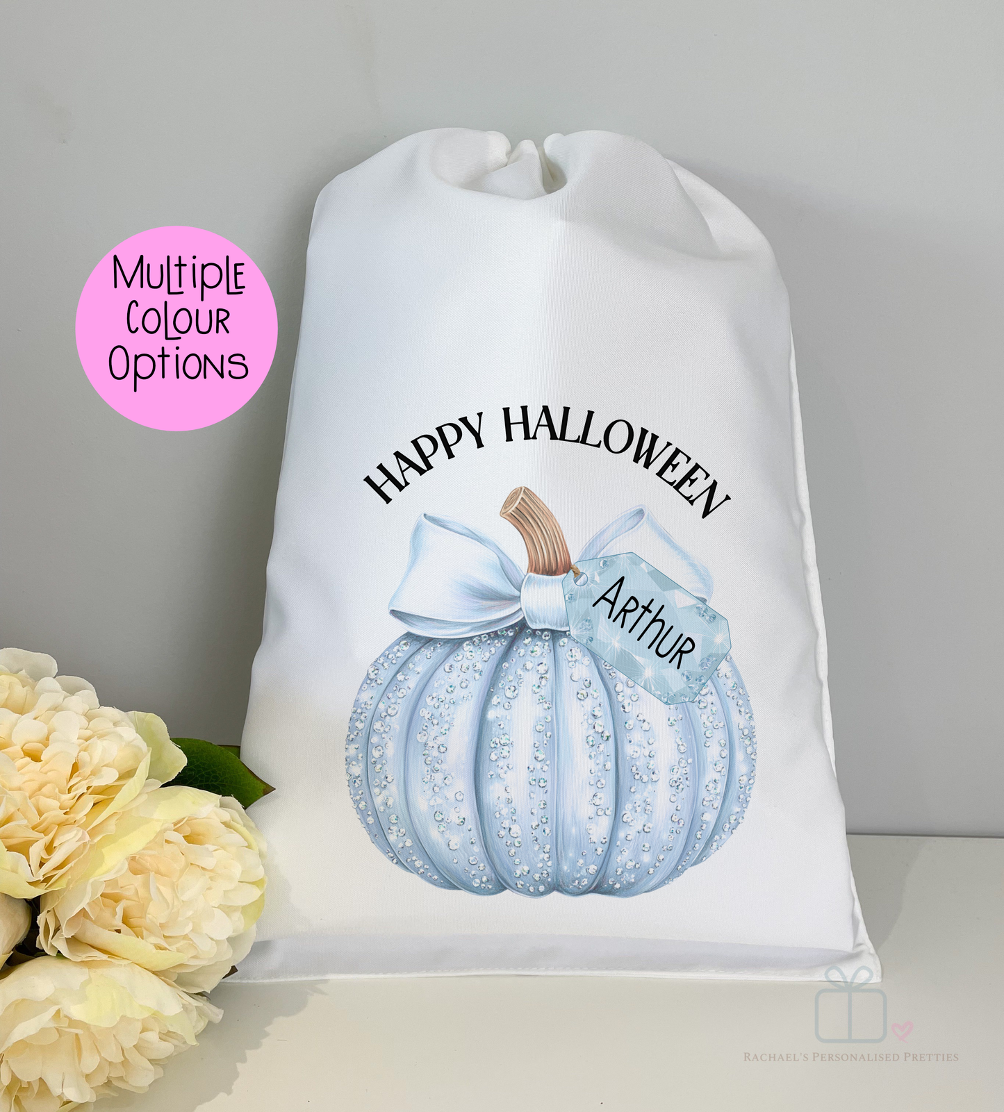 Pumpkin Halloween Sacks