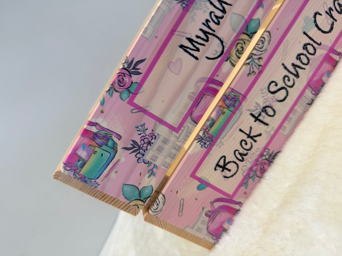 Back to school crate