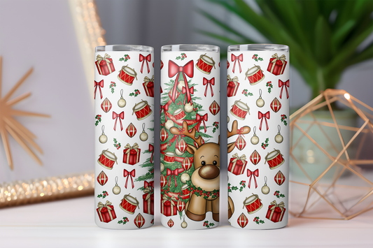 Cute Reindeer Tumbler
