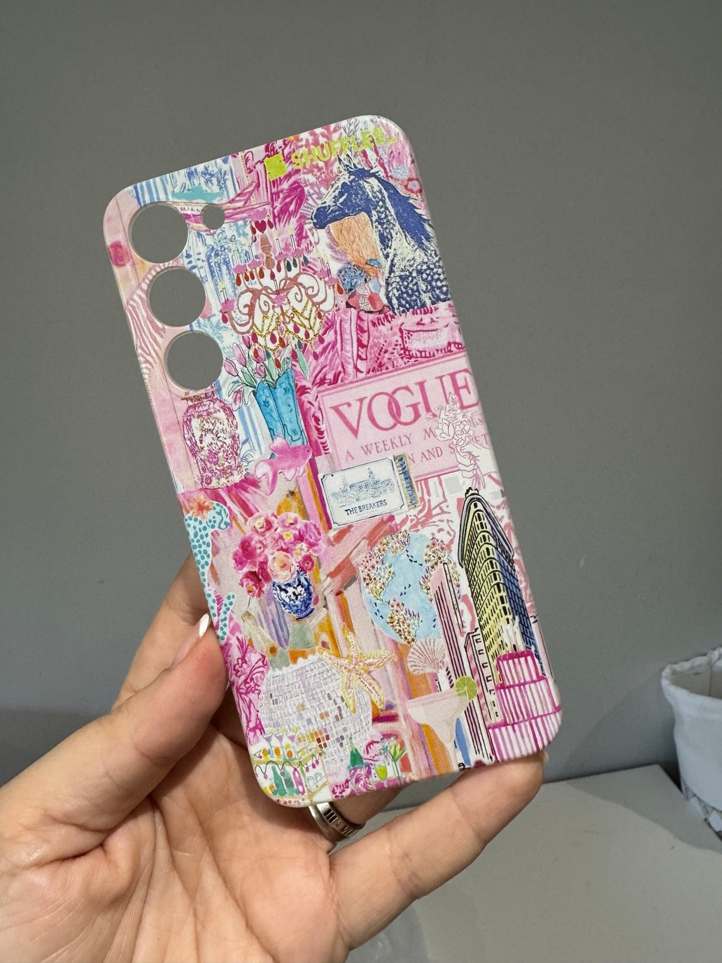 Coquette Style College phone case