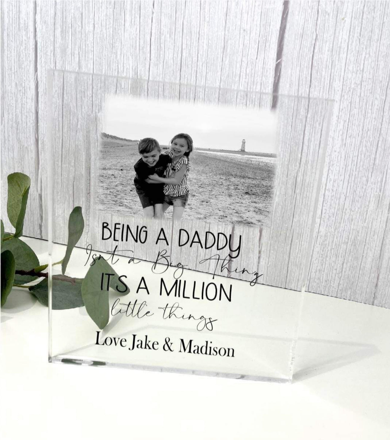 Being a Daddy Photo Block