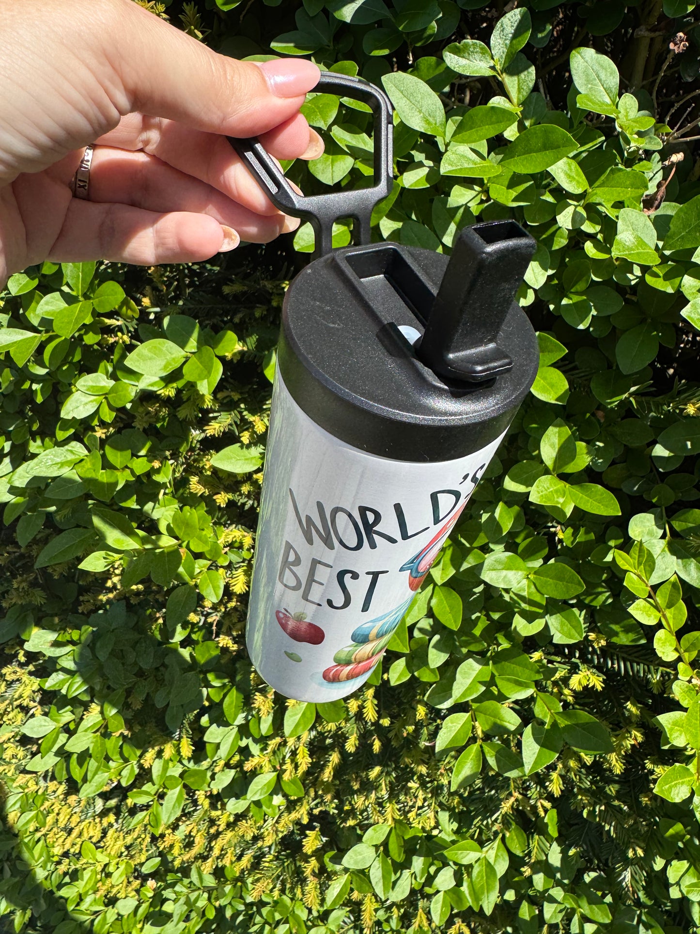 World’s Best Teacher Apple Books Tumbler