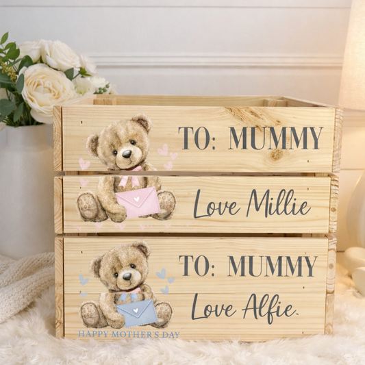 Cute Bear Mother’s Day Crate