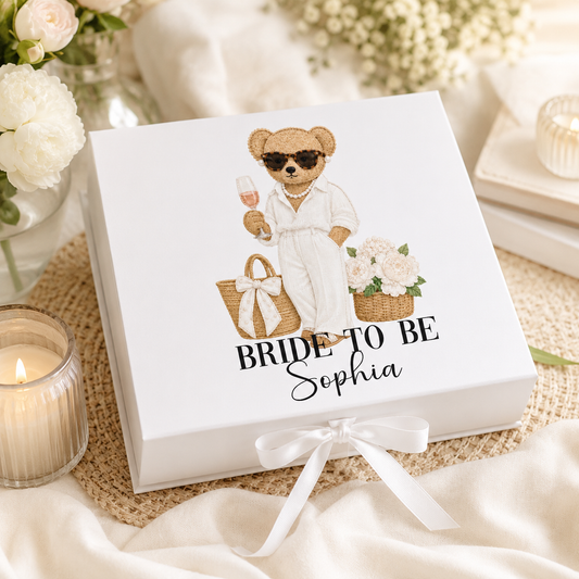 Bride gift box - Bride Bear