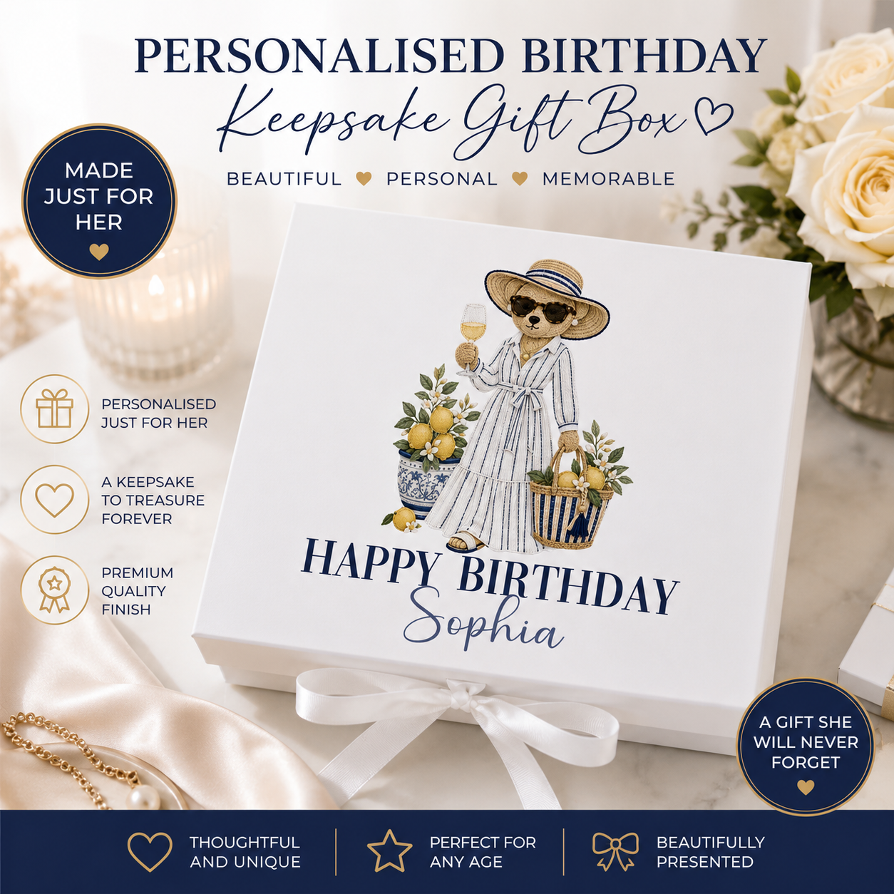 Birthday Gift Box - Beautiful Bear