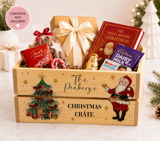 Santa Christmas Crate