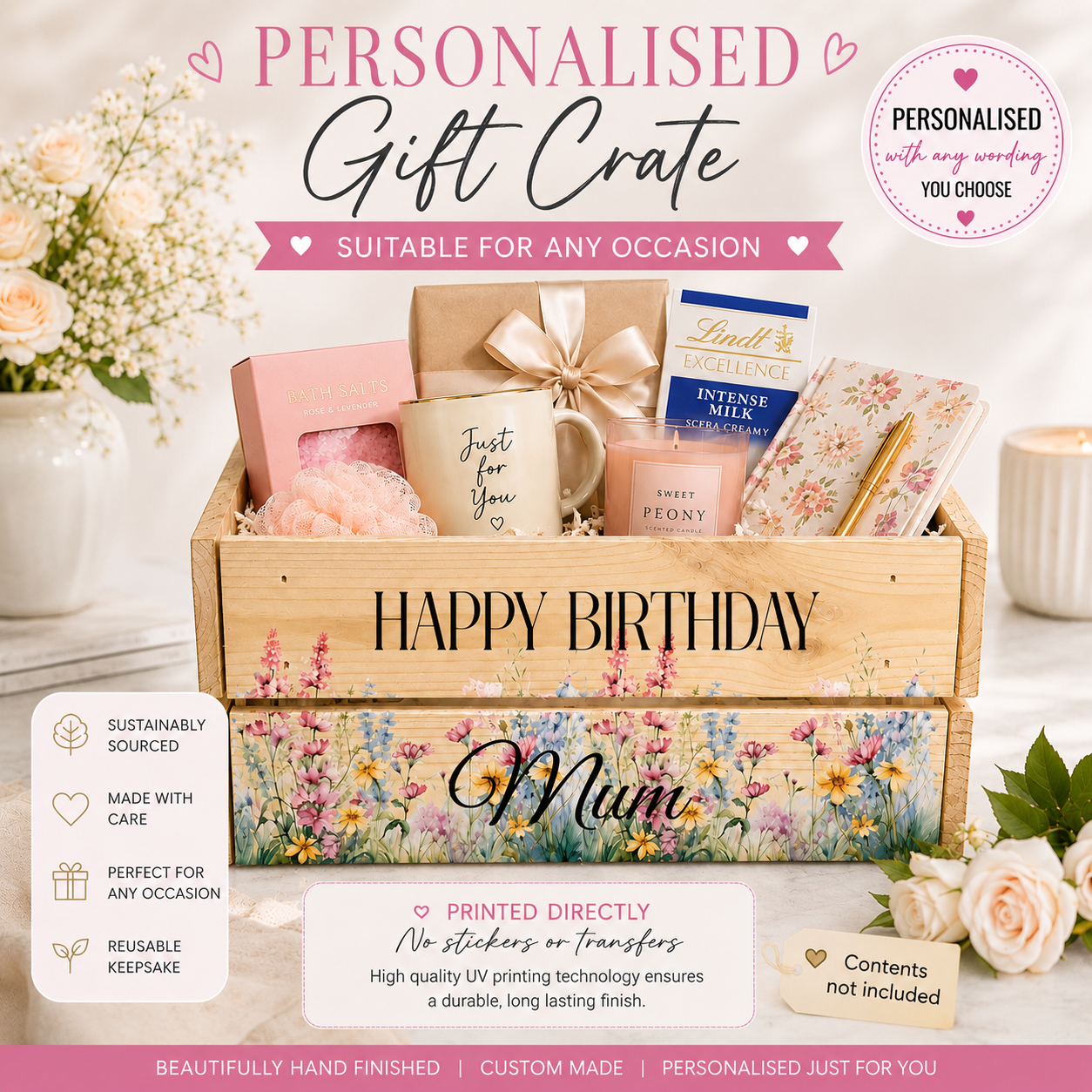 Wild Flowers Crate