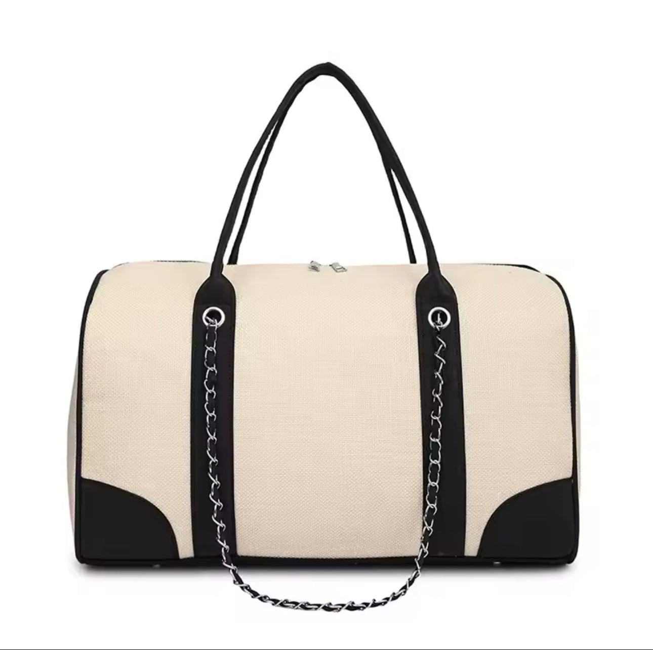 Personalised Monogram Initial Canvas Holdall Bags