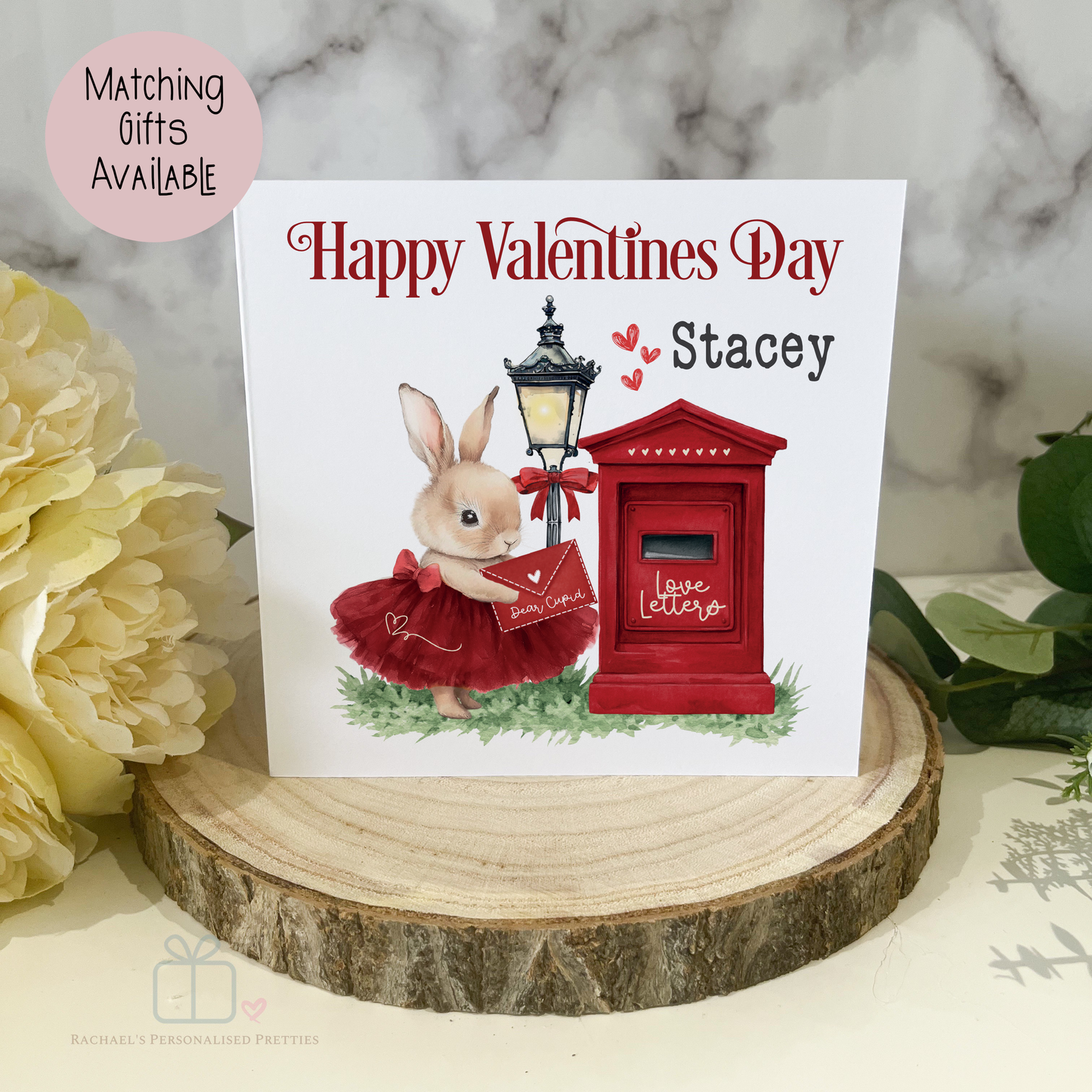 Valentines Bunny Box and Gifts