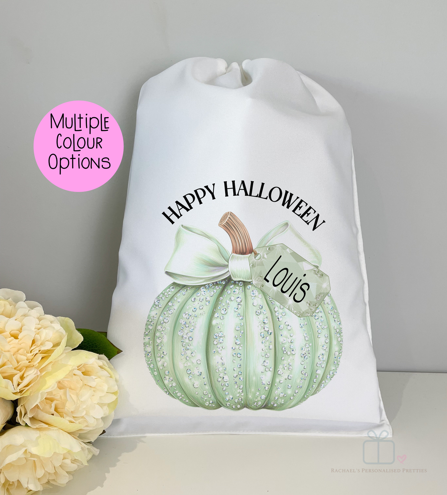 Pumpkin Halloween Sacks