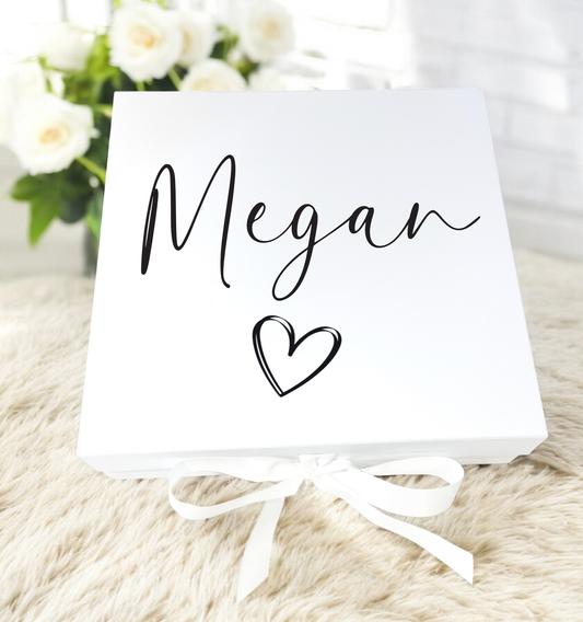 Simple Name Box with Heart