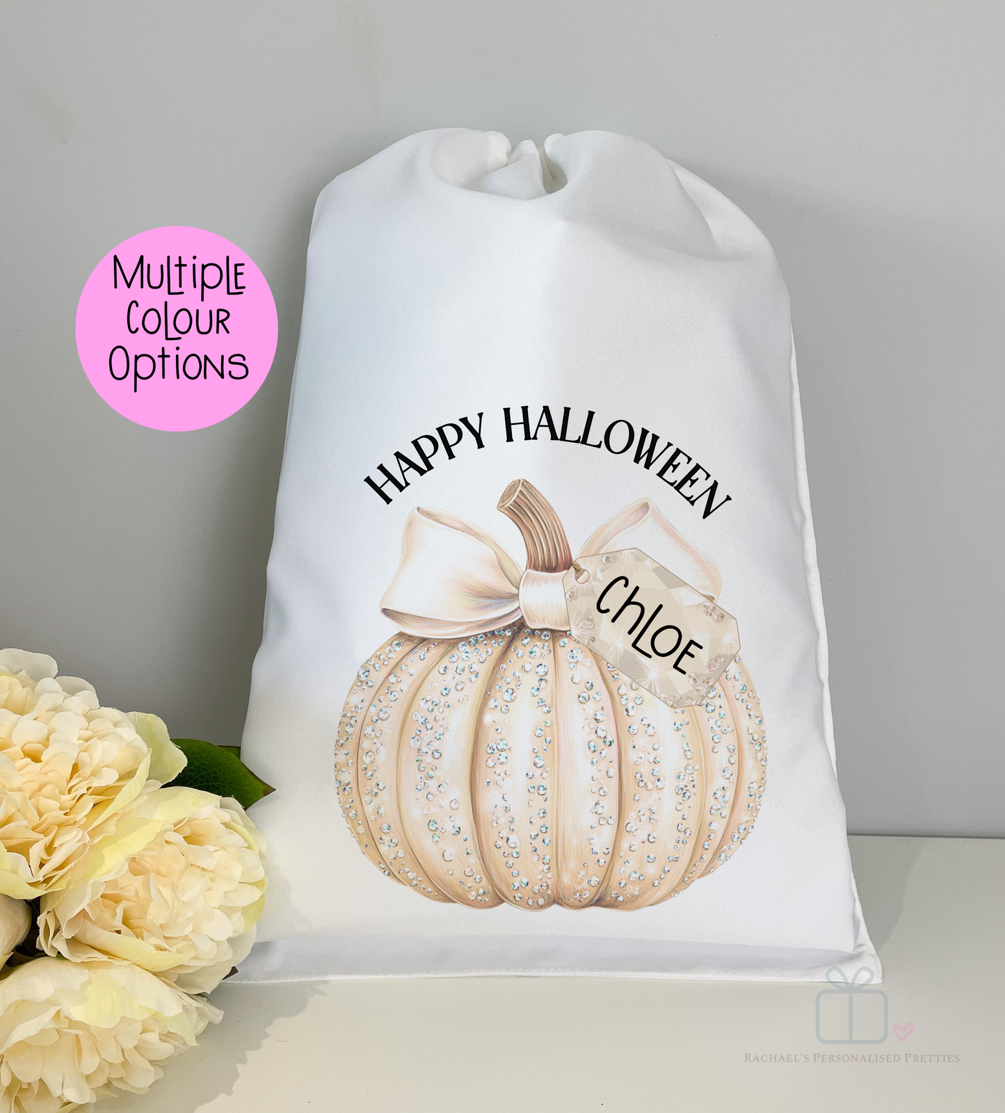 Pumpkin Halloween Sacks