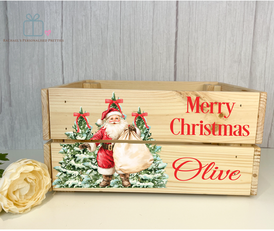 Traditional Santa Crate