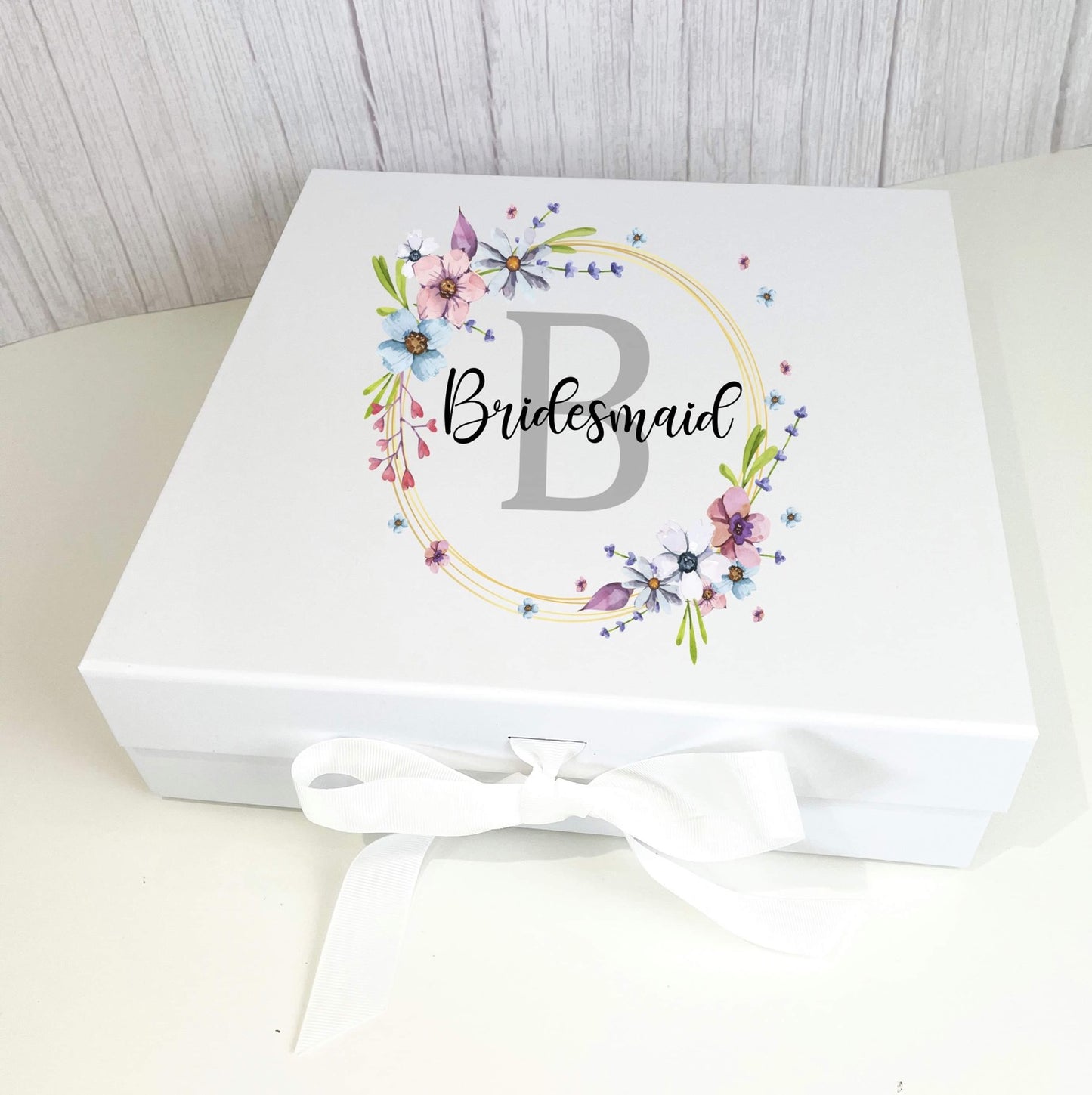 Floral Ring Ribbon Gift Box  image 2