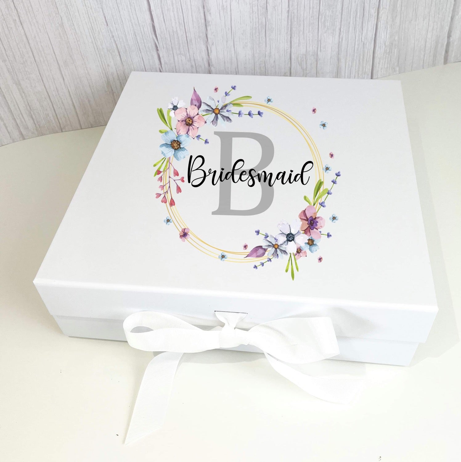Floral Ring Ribbon Gift Box  image 2