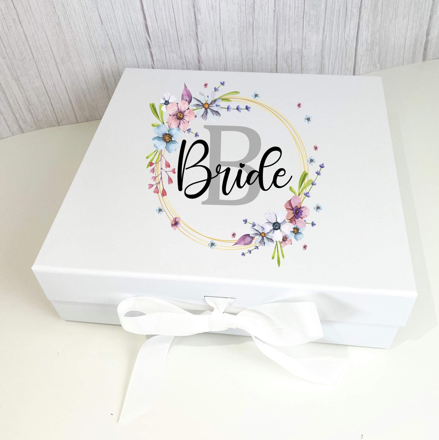 Floral Ring Ribbon Gift Box  image 1