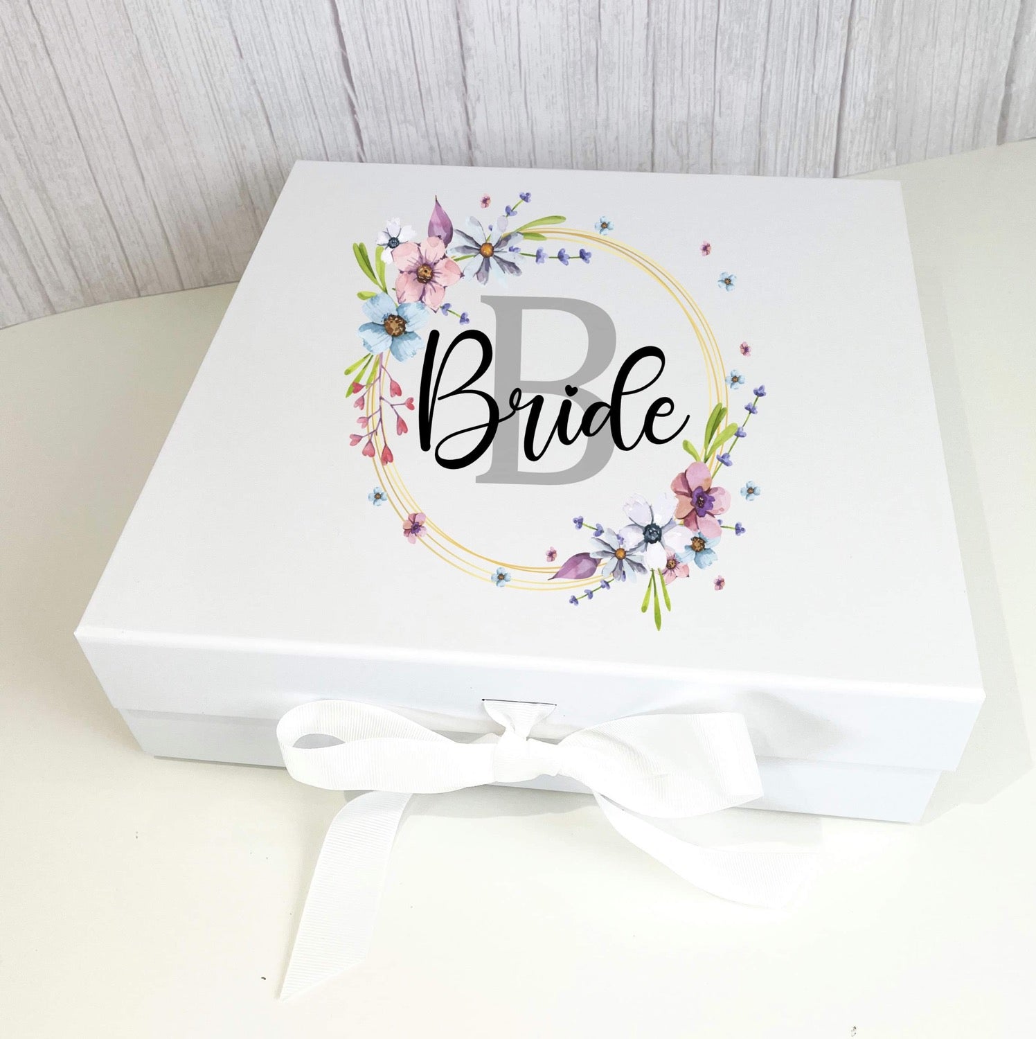 Floral Ring Ribbon Gift Box  image 1