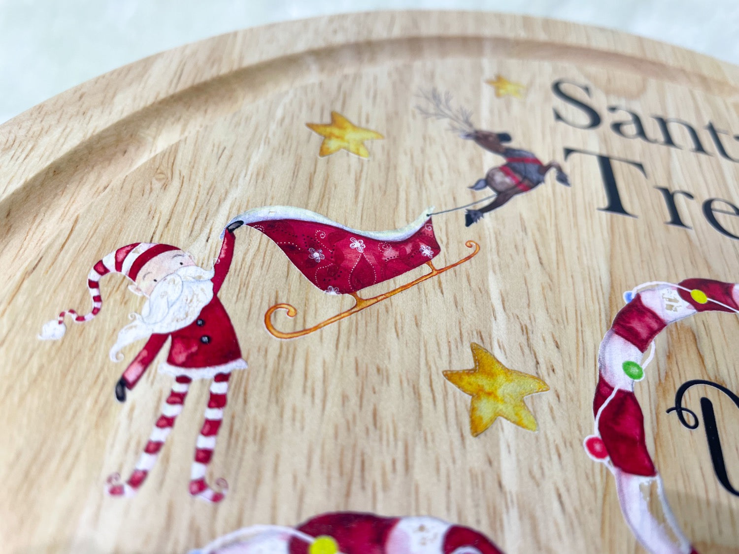 Silly Santa Christmas Eve Santa Treat Board  image 2