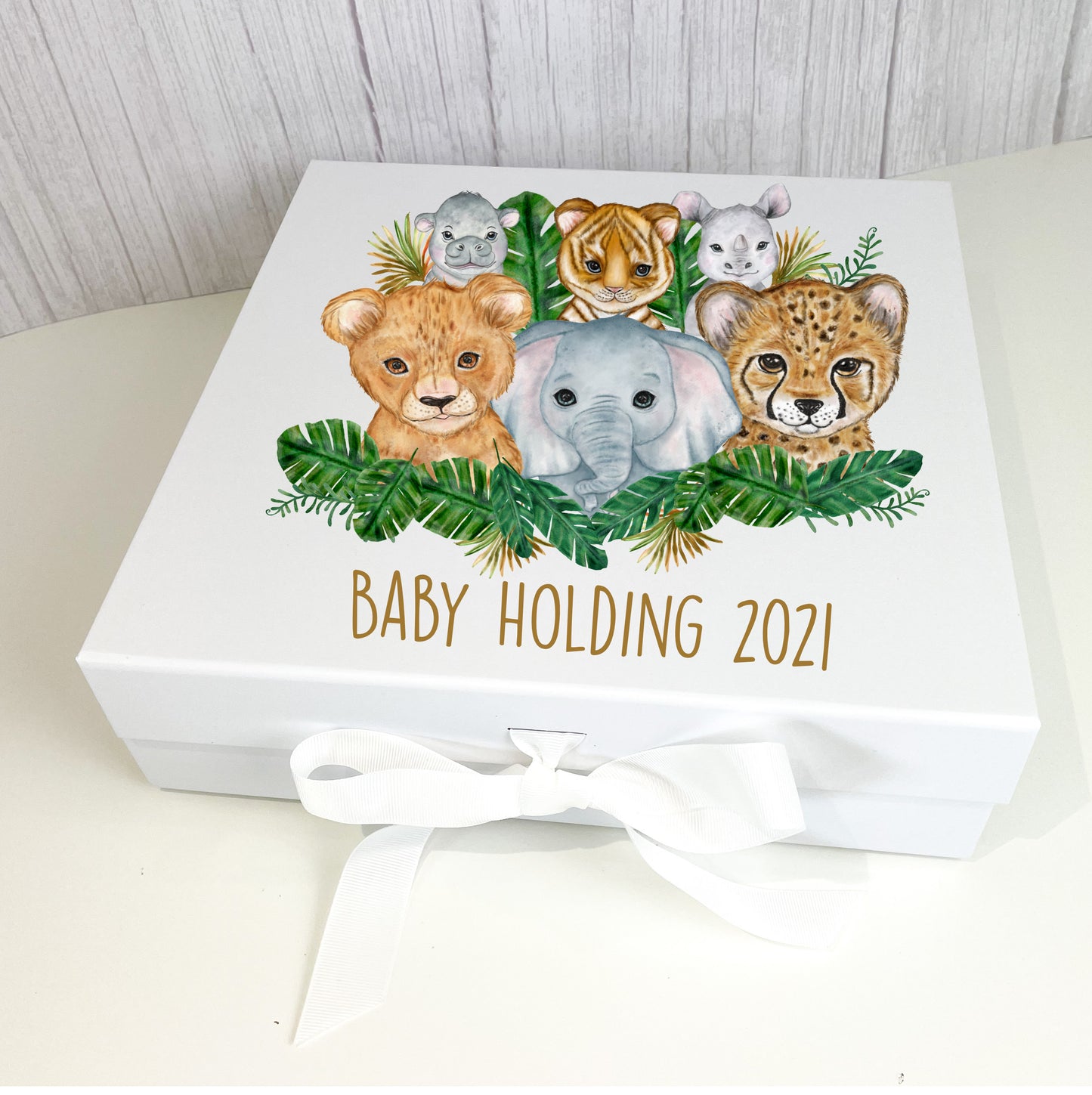 Safari Theme Gift/Keepsake Box  image 0