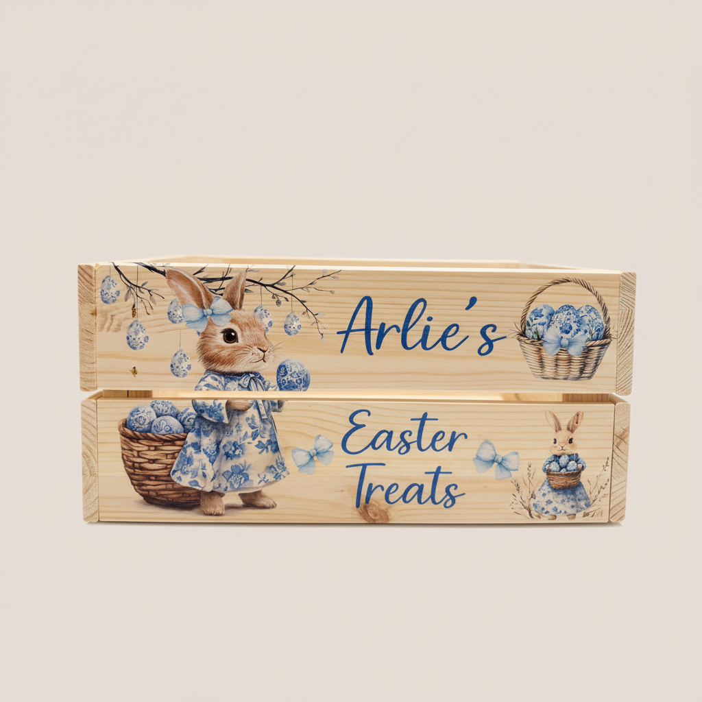 Arlie's Easter Treats Crate - Front View