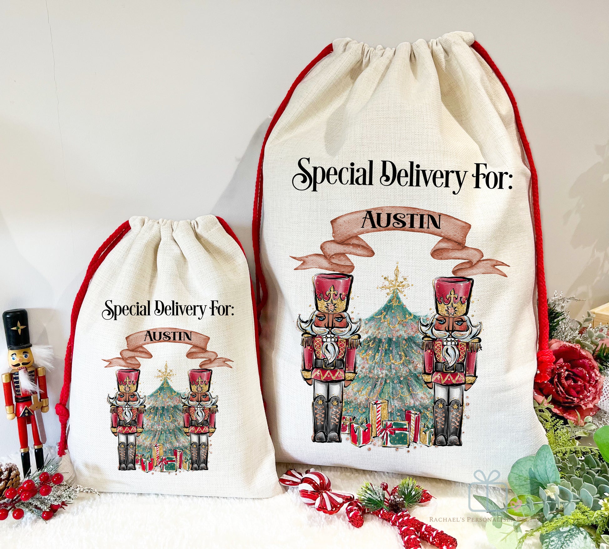 Nutcracker Christmas Sack image 4