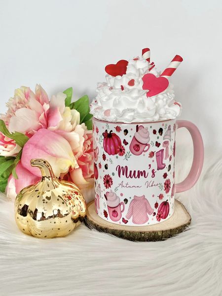 Pink Autumn Mug image 0